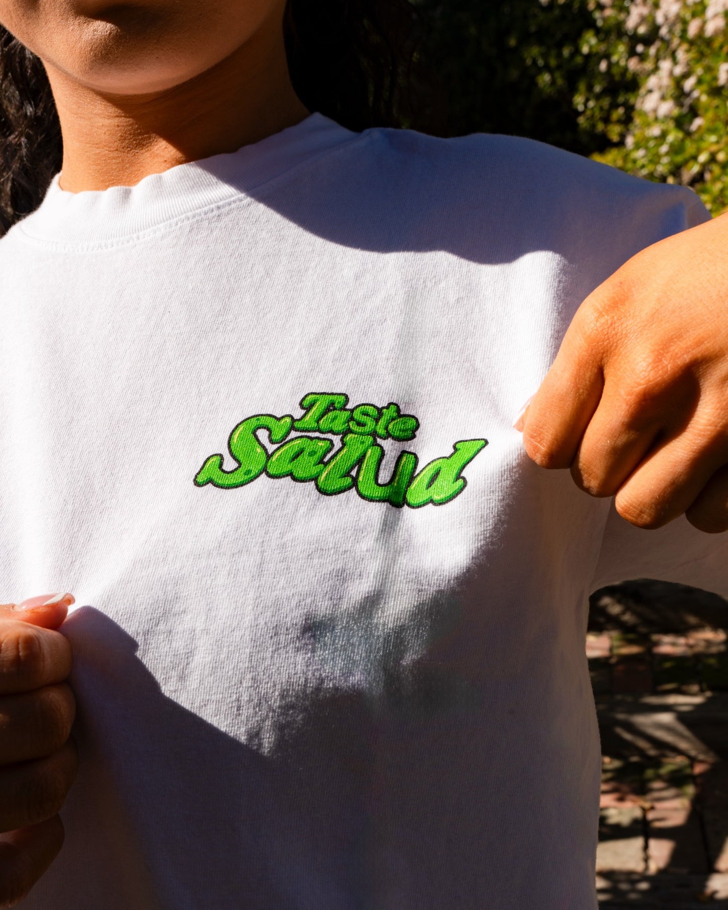 Greens + Superfoods Tee - White