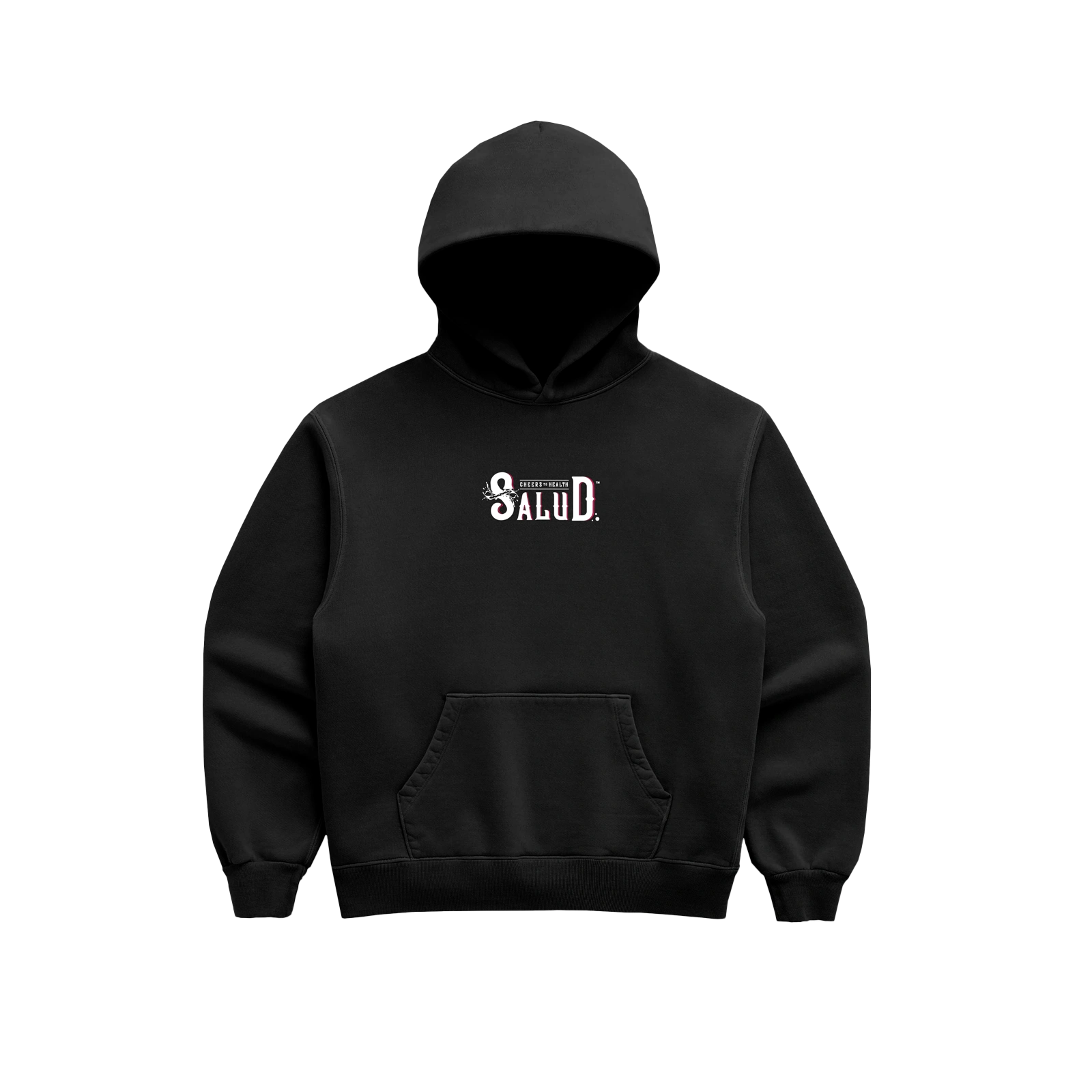 Salud Classic Hoodie - Black – Taste Salud