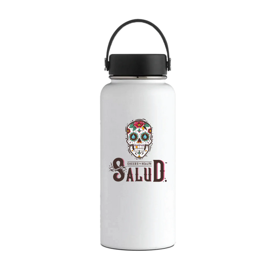 32oz Stainless Steel Bottle - White