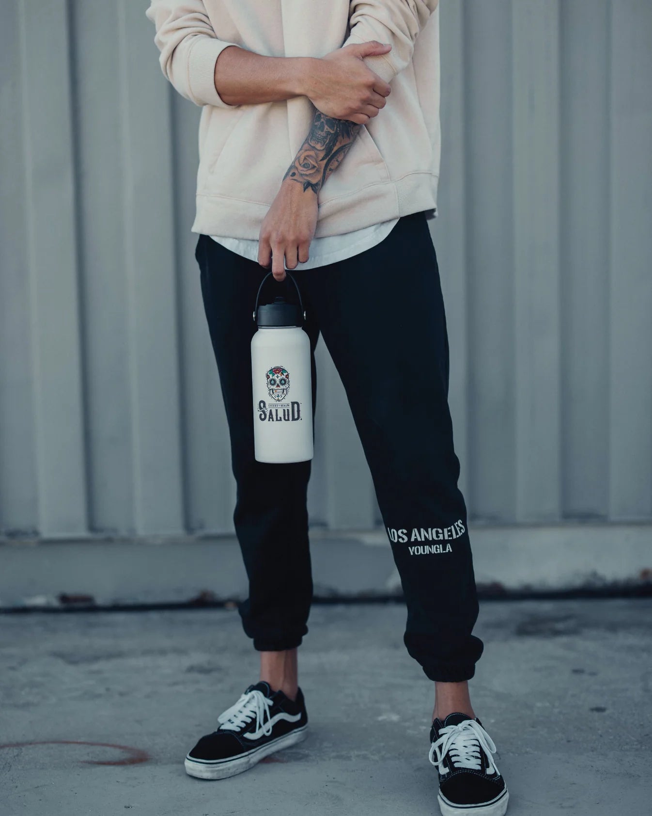 32oz Stainless Steel Bottle - White