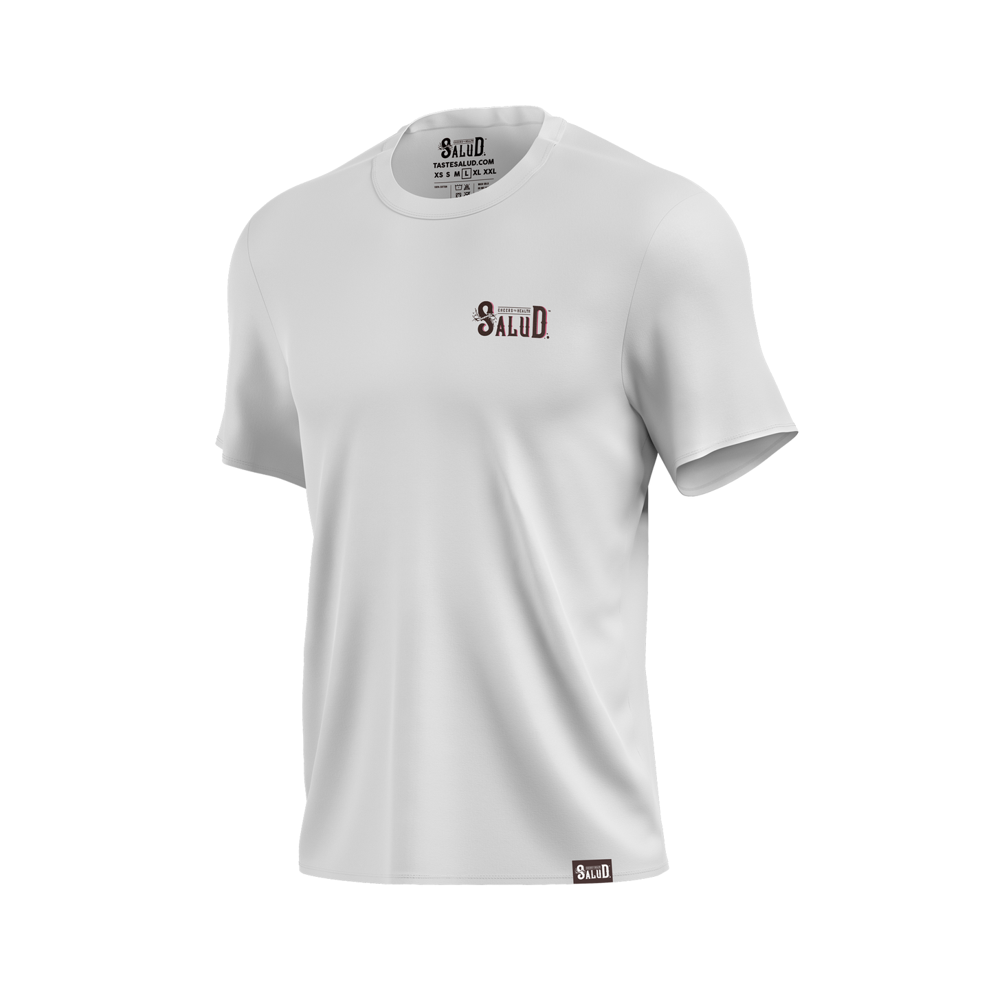 Salud Primary Tee - White