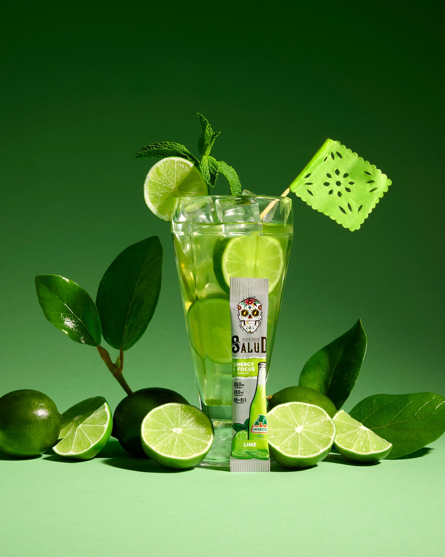 Energy + Focus, Salud x Jarritos: Lime