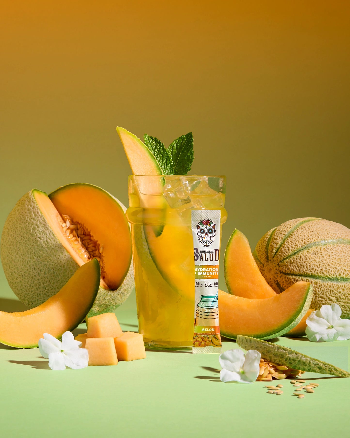 Hydration + Immunity: Melón, 15 Servings