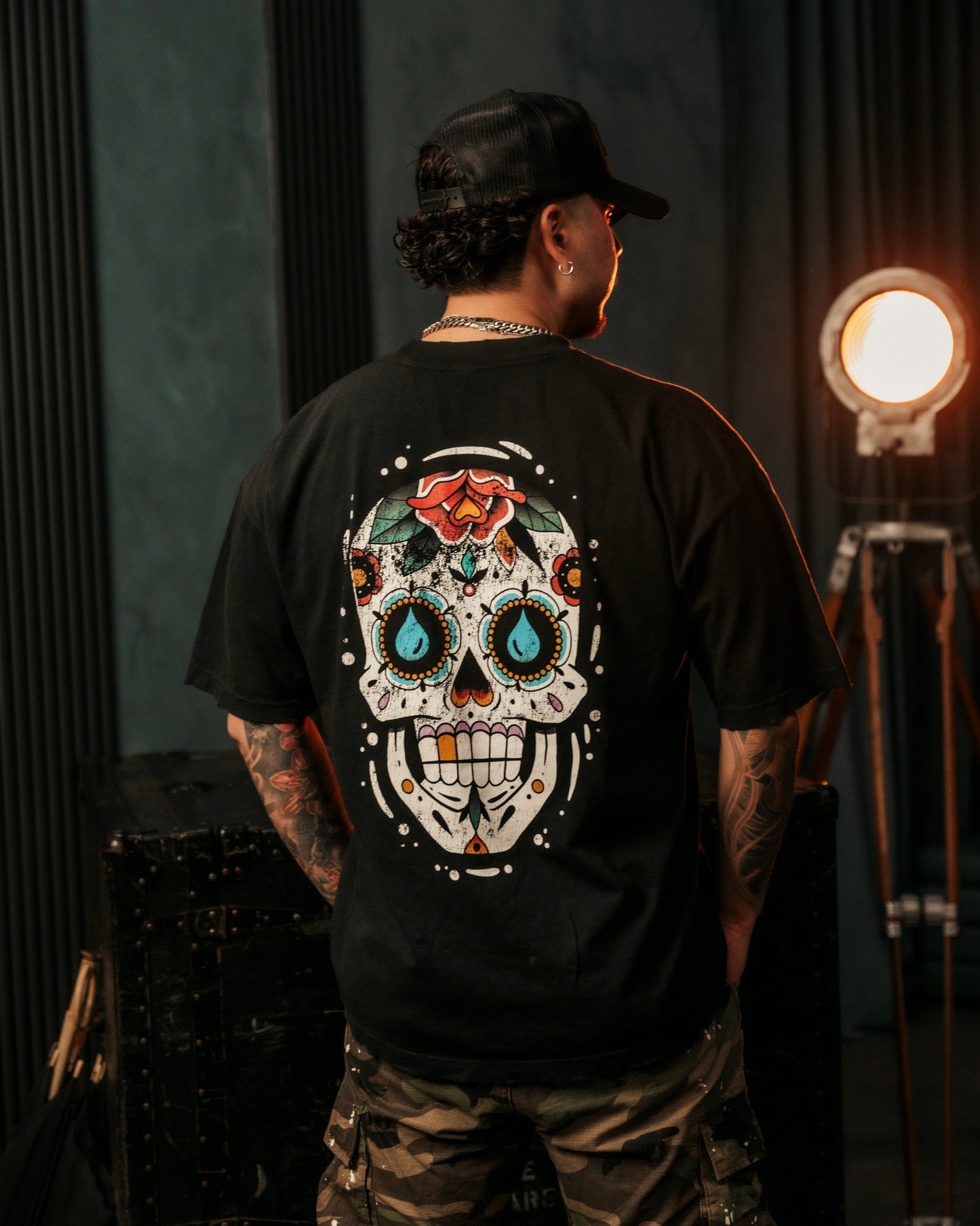 Salud Vintage Tee - Black