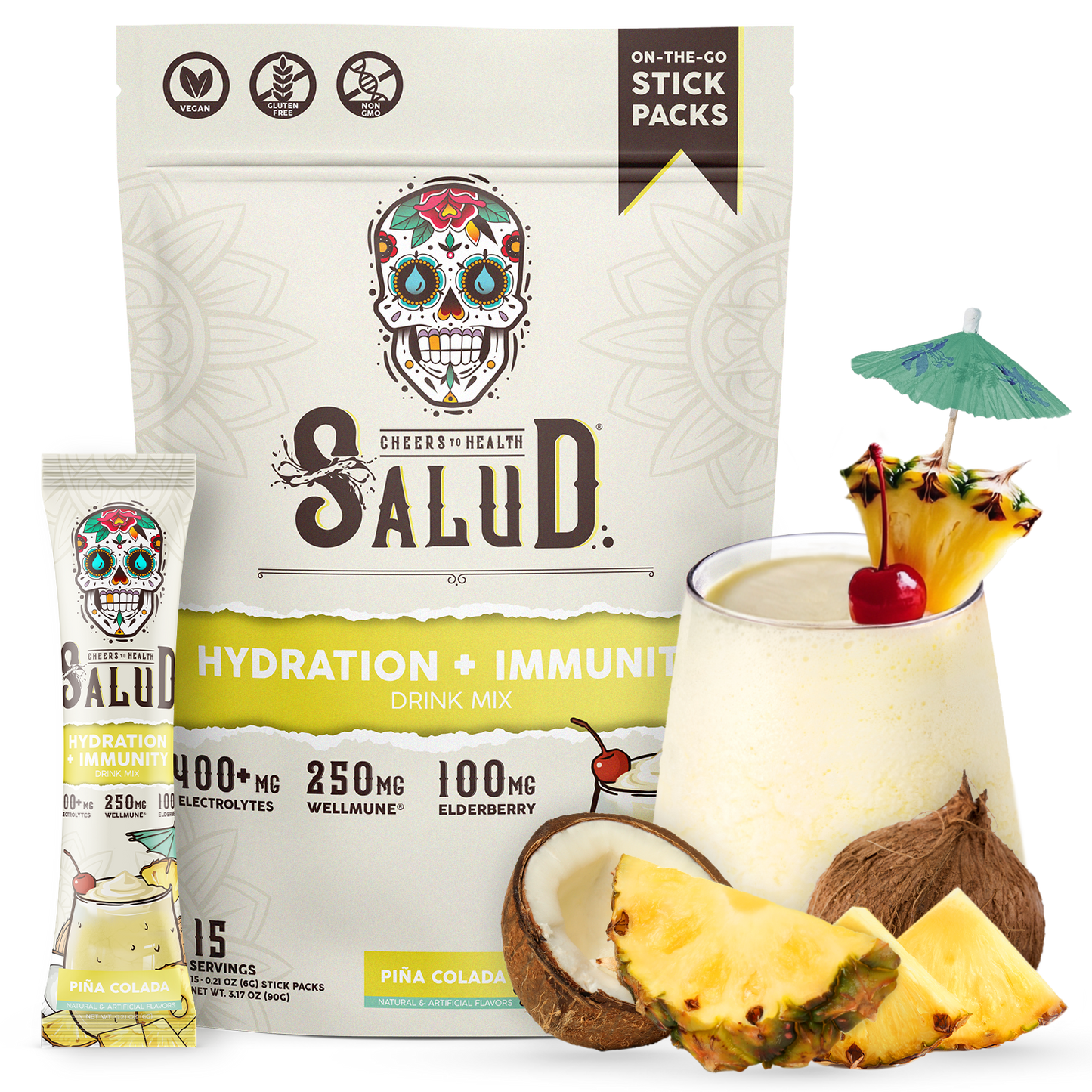 Hydration + Immunity, Piña Colada