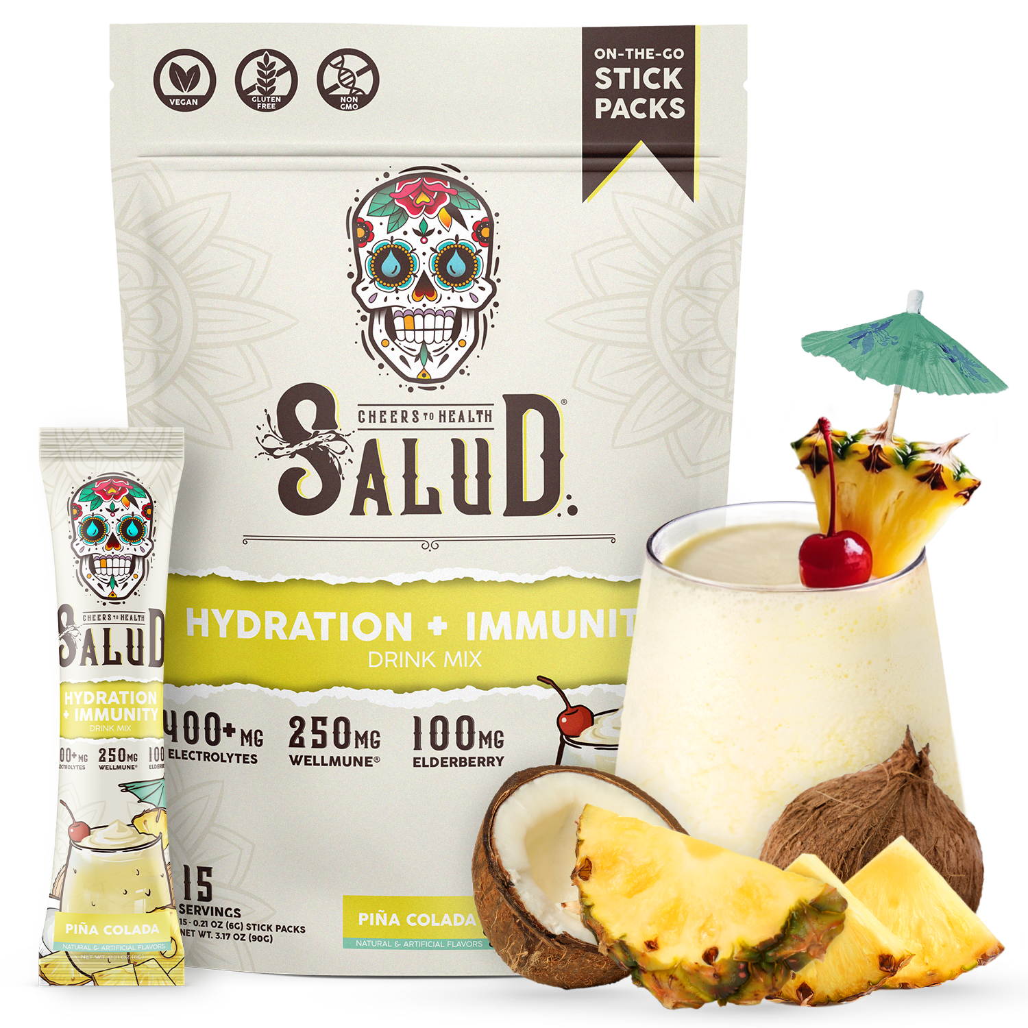 Hydration + Immunity, Piña Colada