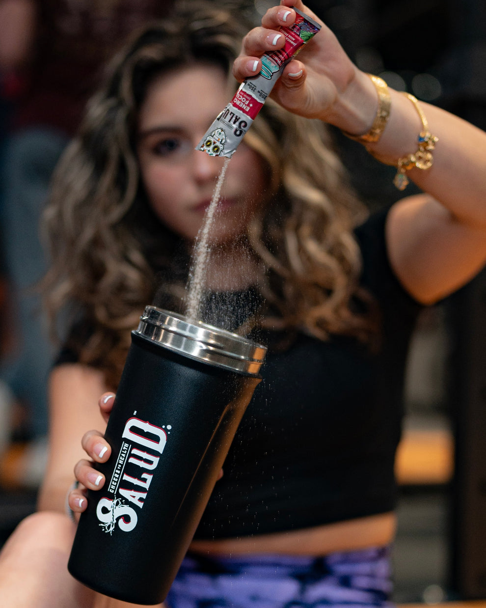 24oz Stainless Steel Shaker – Taste Salud