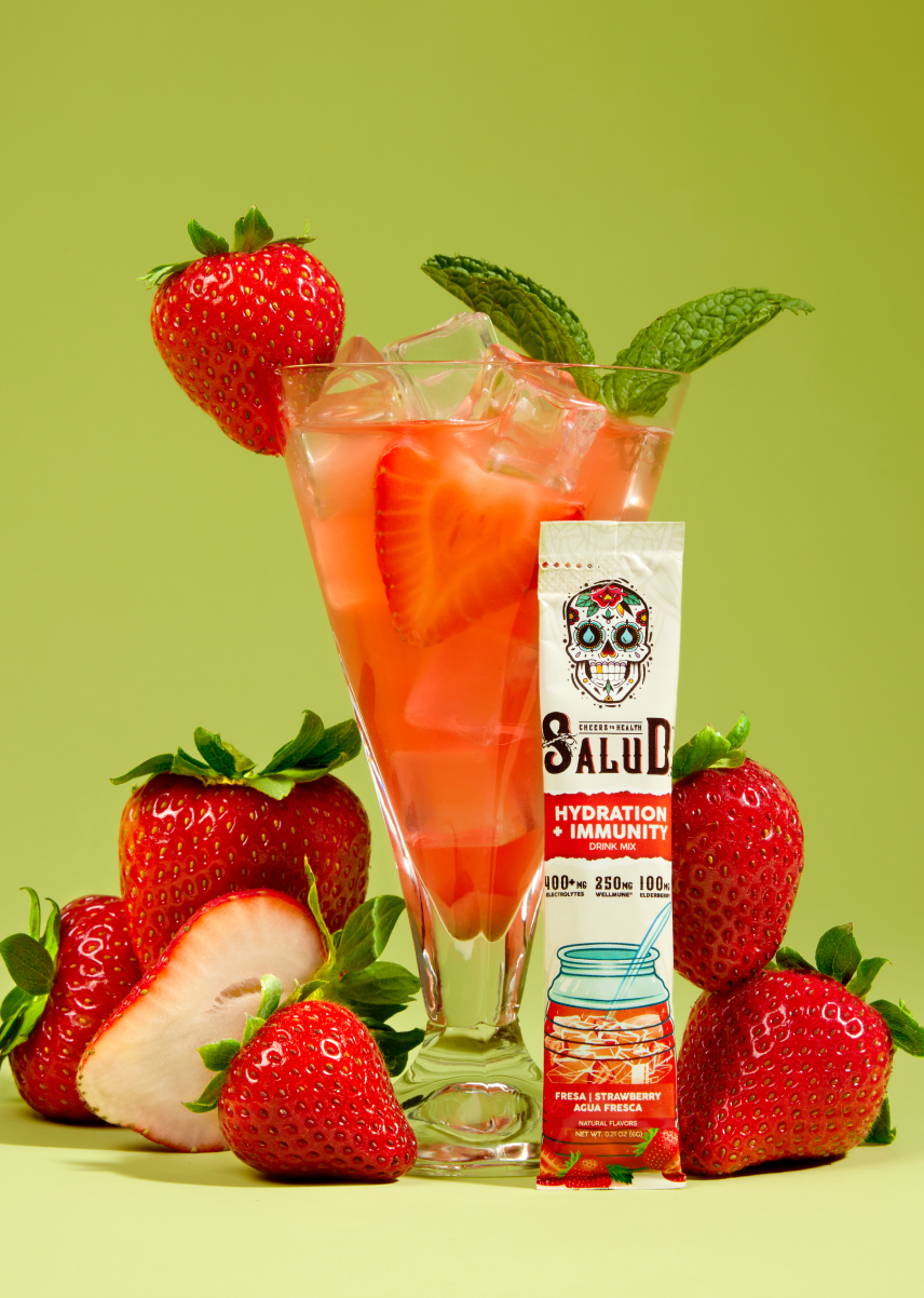 Hydration + Immunity, Fresa | Strawberry – Taste Salud