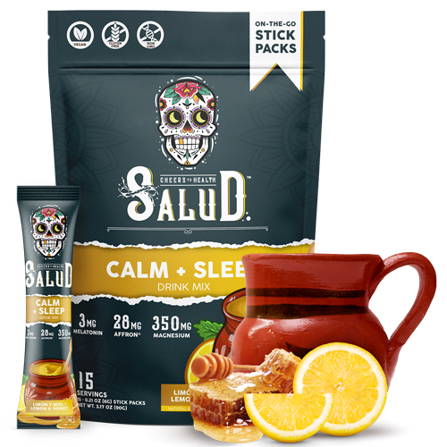 Salud 2-in-1 Hydration and Immunity Electrolytes Powder, Hibiscus - 15 Servings, Jamaica Agua Fresca Drink Mix, Elderberry, Dairy & Soy Free