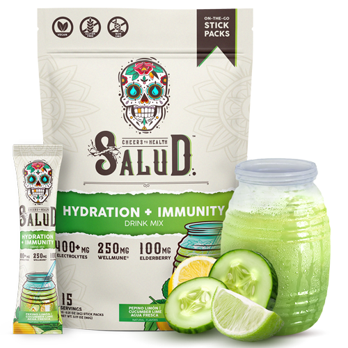 Hydration + Immunity, Pepino Limón | Cucumber Lime