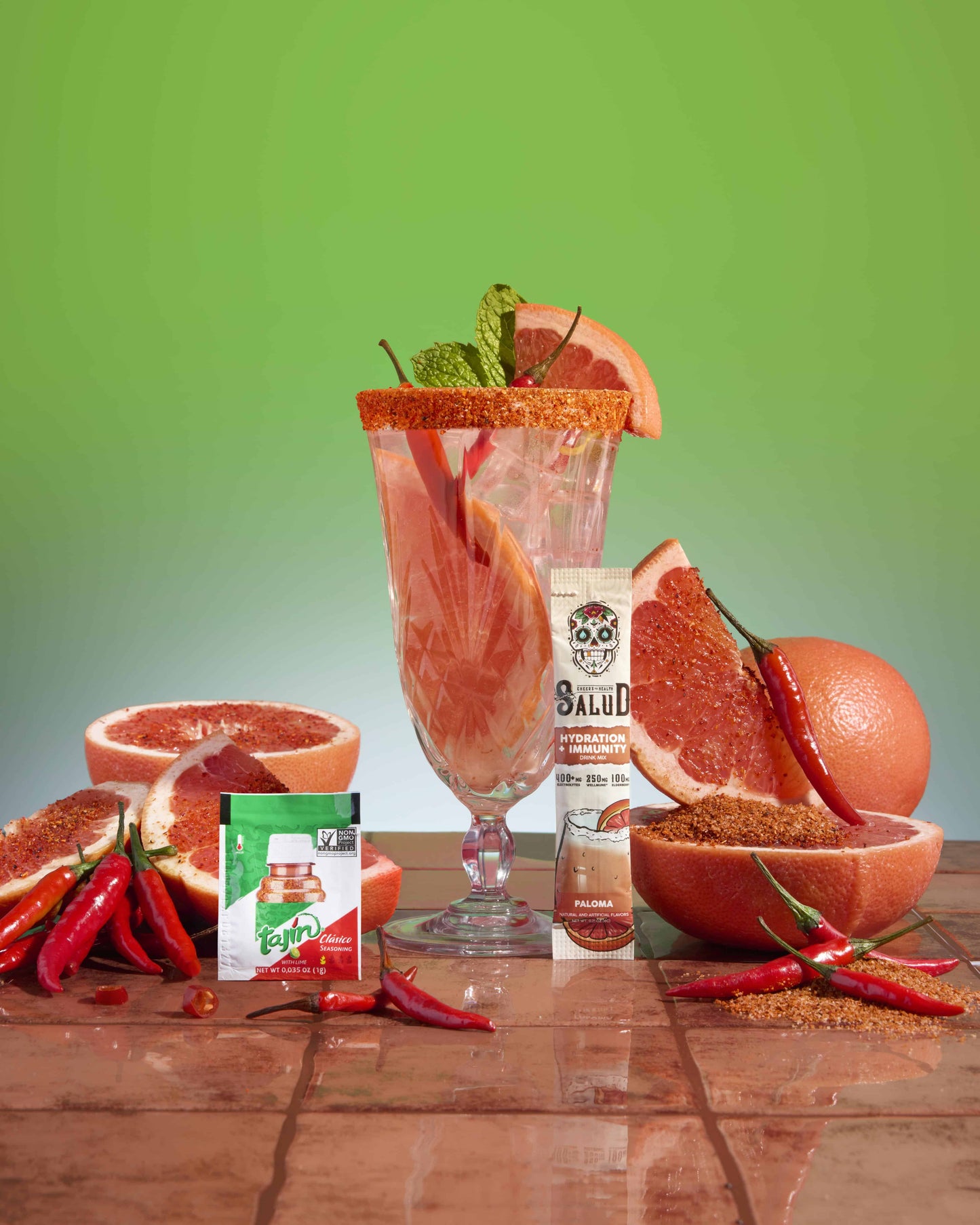 Hydration + Immunity: Salud x Tajín: Paloma, 15 Servings