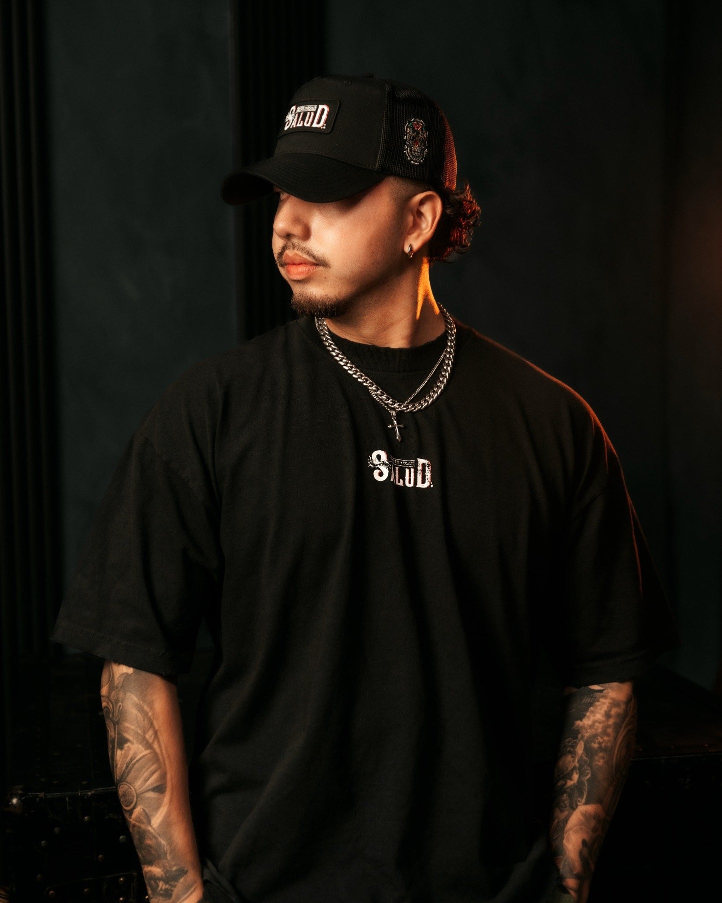 Salud Vintage Tee - Black