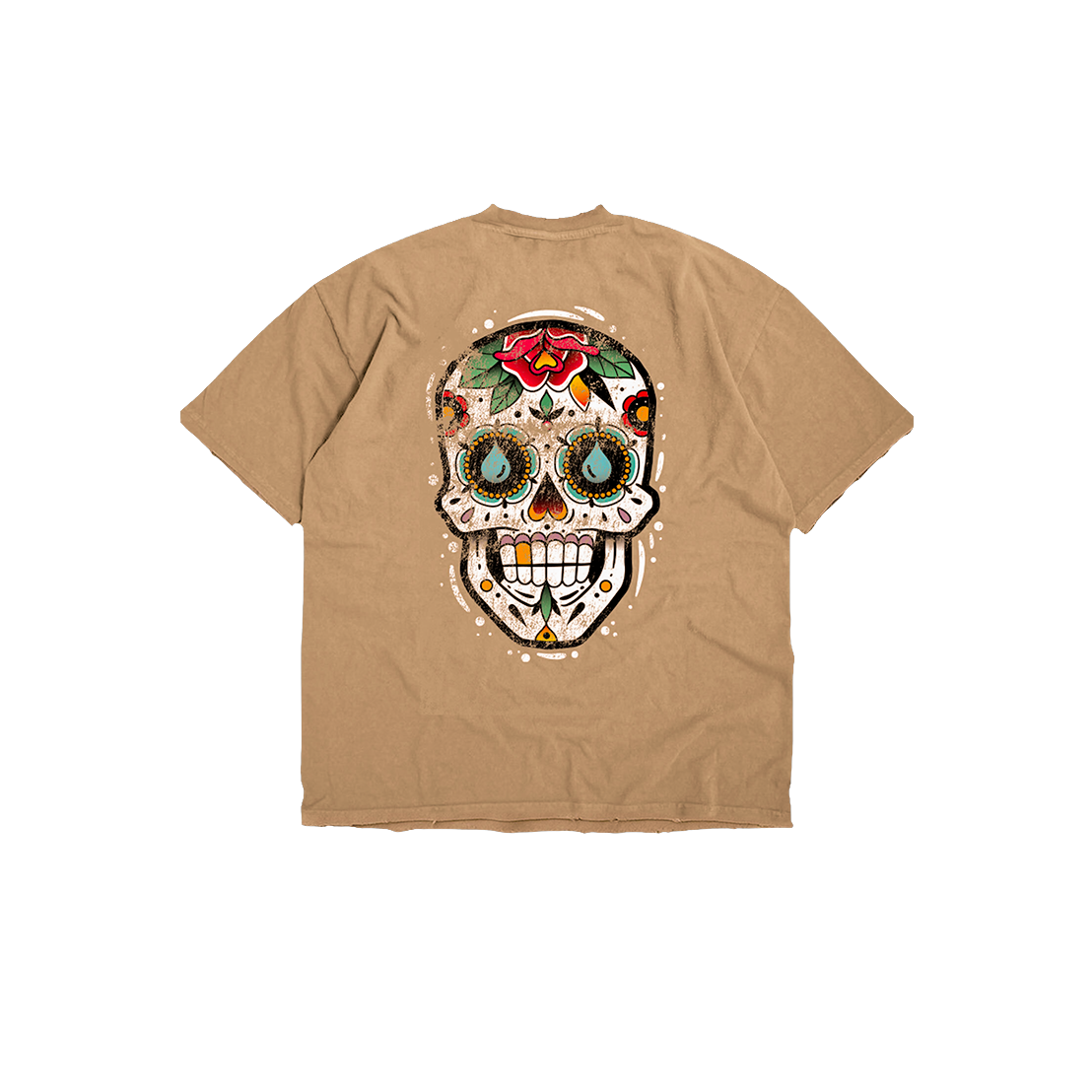 Salud Vintage Tee - Tan