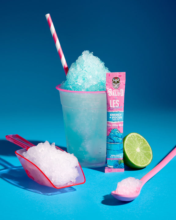 Energy + Focus, Raspa Azul | Blue Shaved Ice