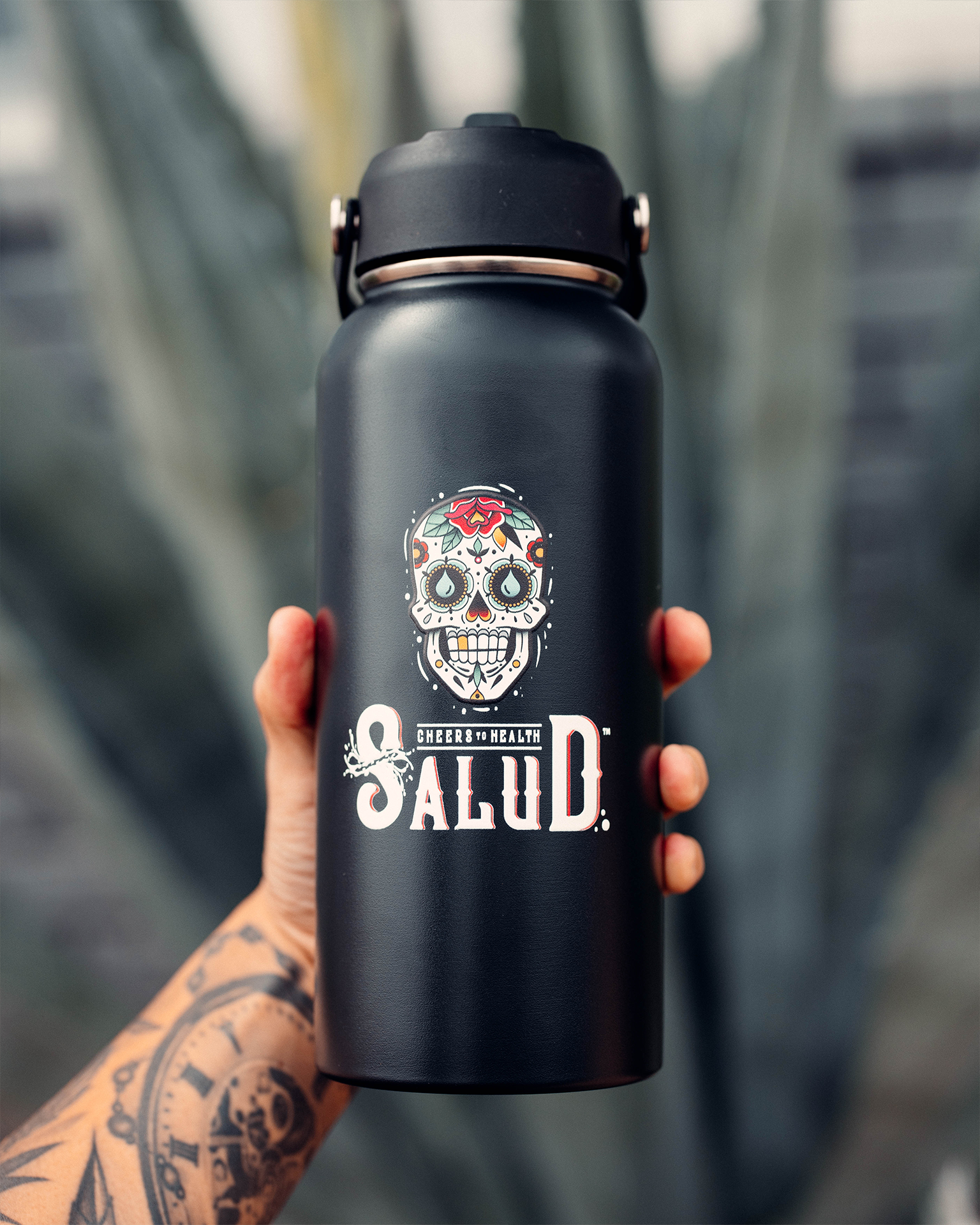 32oz Stainless Steel Bottle – Taste Salud